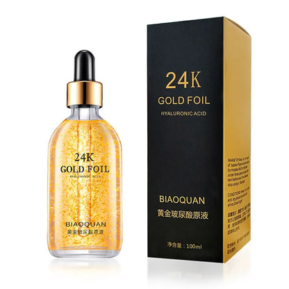 Ginseng Peptide Face Serum – Gold Dropper Bottle