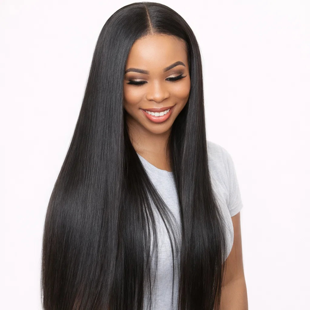 HD Lace Front Straight Human Hair Wig